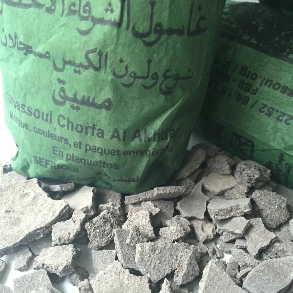 Natural Moroccan Rhasoul Ghassoul Clay